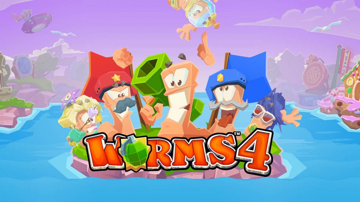 Team17 Worms 4 game banner