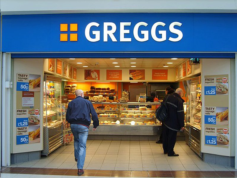 Greggs shop front