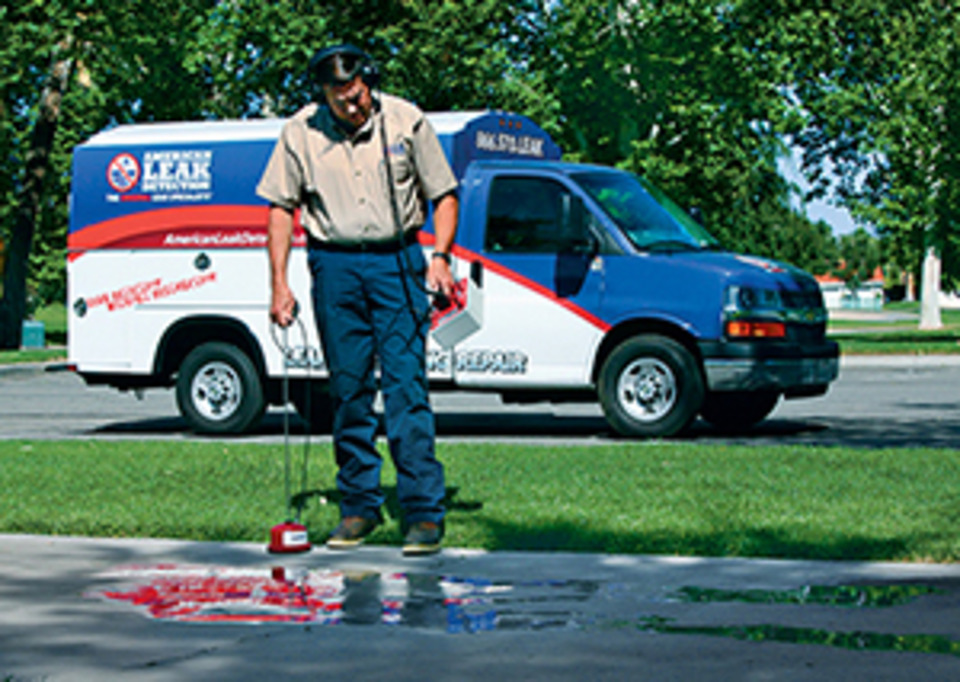 Leak detection system in practice