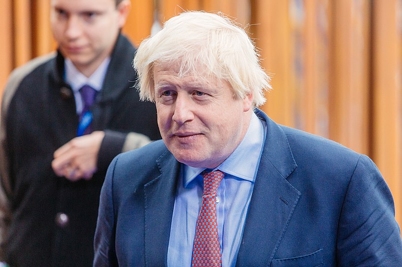 Boris Johnson courtsey of Wikimedia
