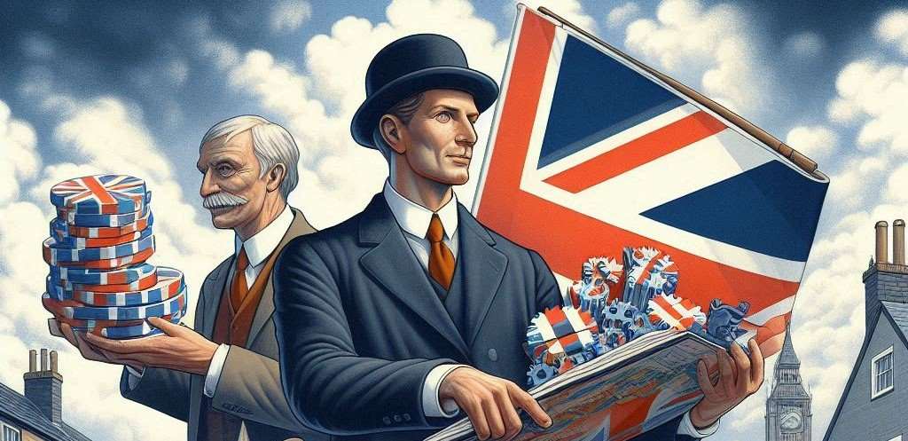 Bowler hatted banker