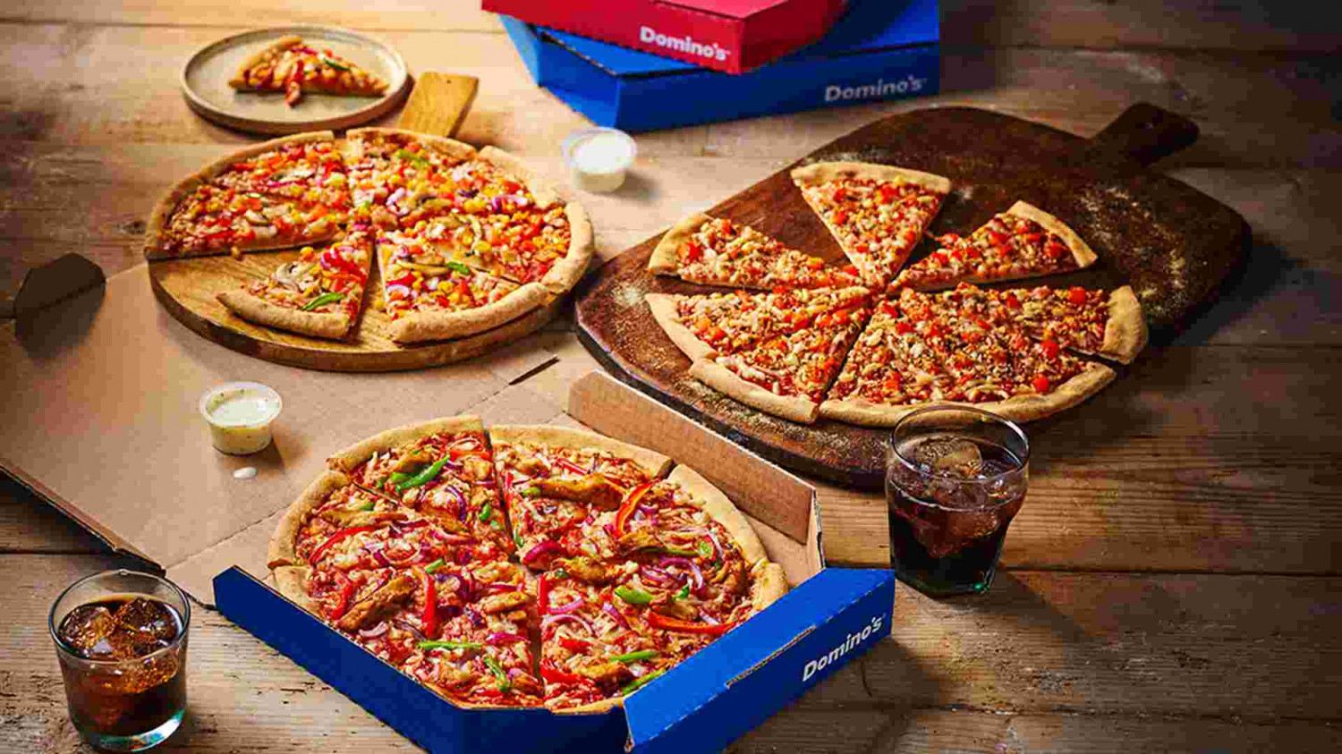 Dominos pizzas