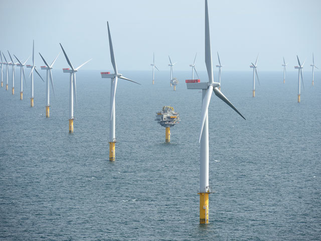 Hornsea wind turbines