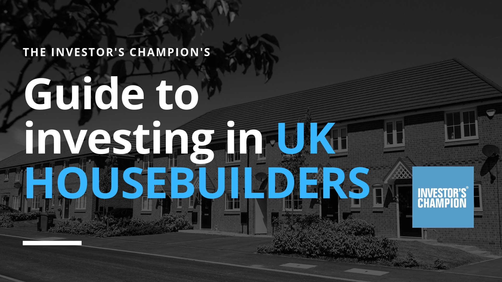 Investor's Champion banner logo housebuilders