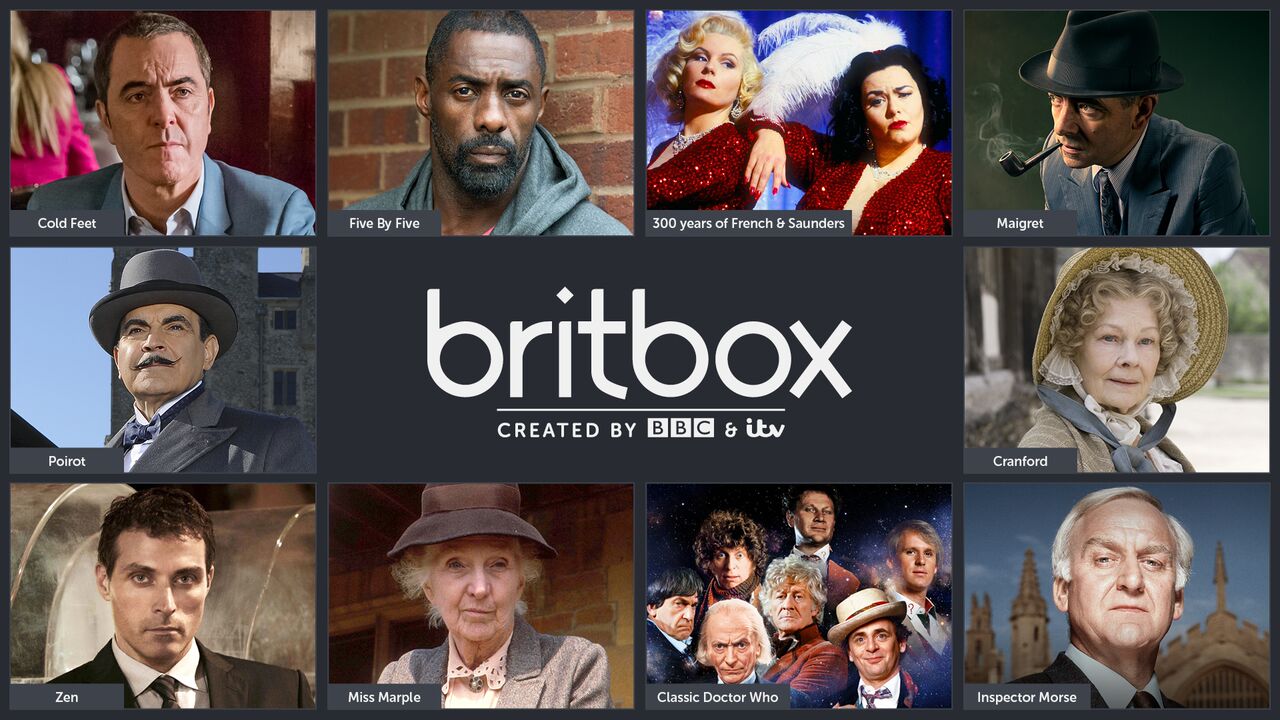 Britbox home page image