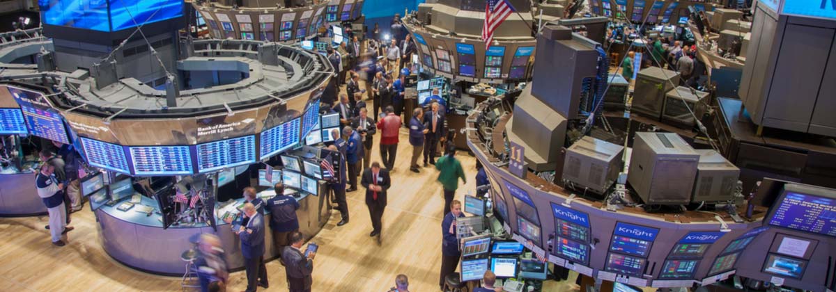 International trading floor 