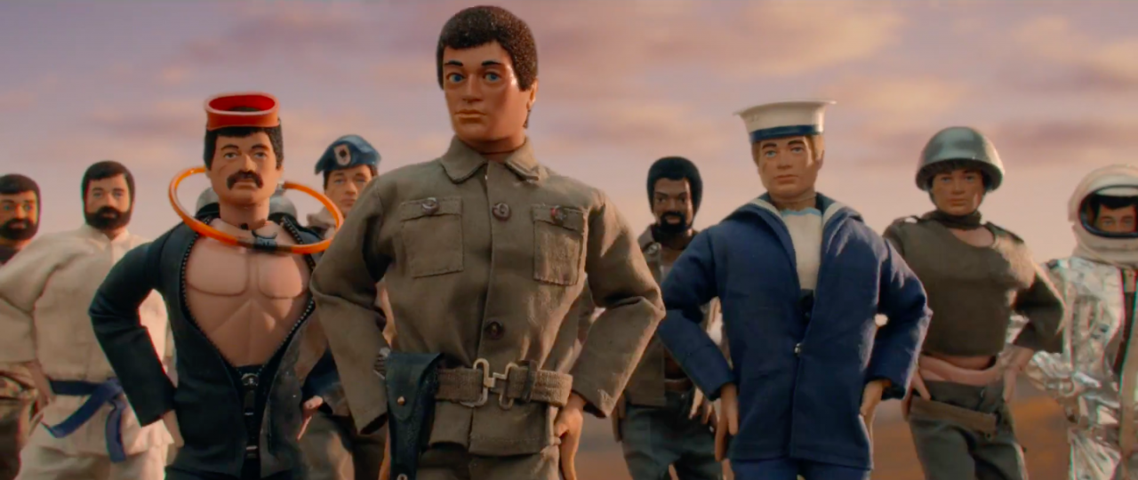 Action Man and dancers in latest Moneysupermarket.com advert