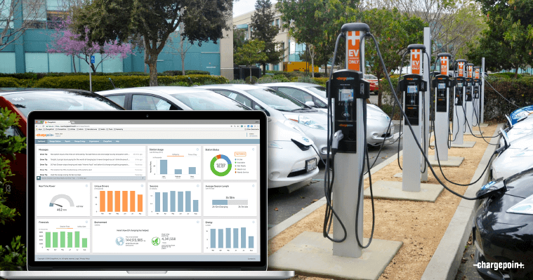 Chargepoint EV chargers