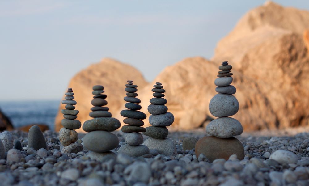 Pebble stack