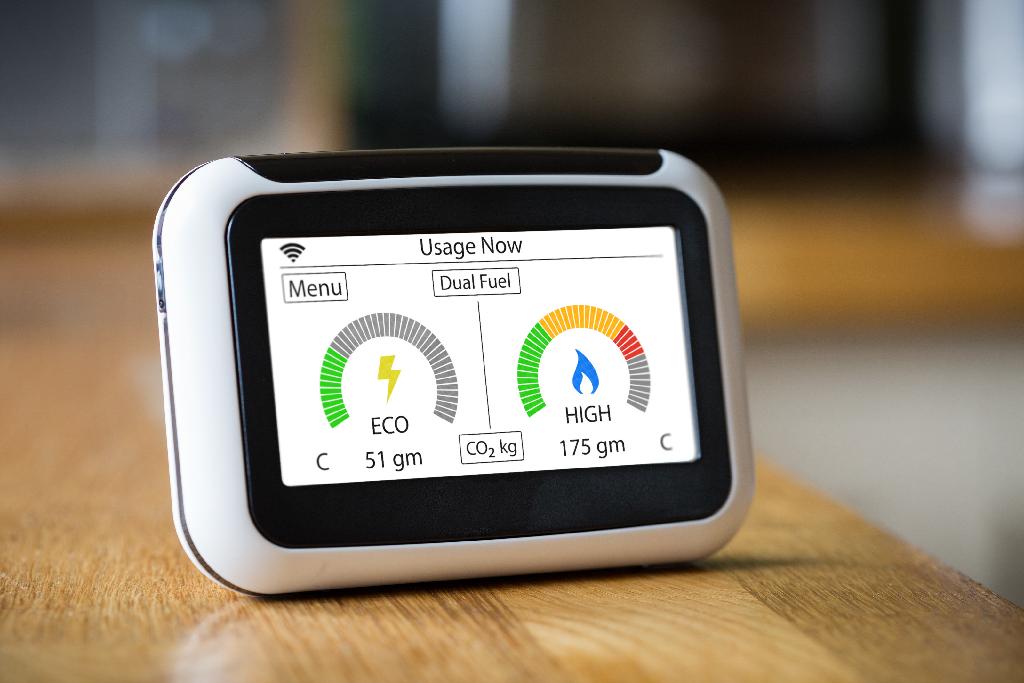 Smart Meter on a table