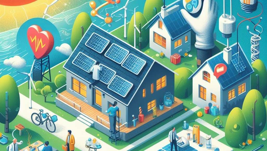 Image illustrating solar panel installation