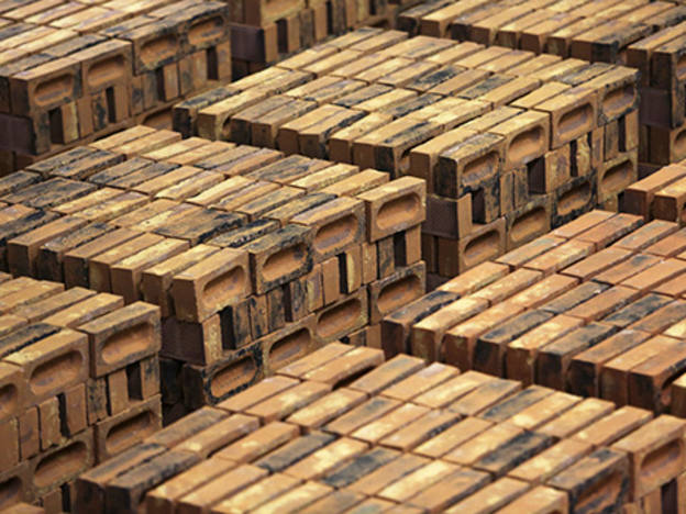 Stack of bricks made by Michelmersh 