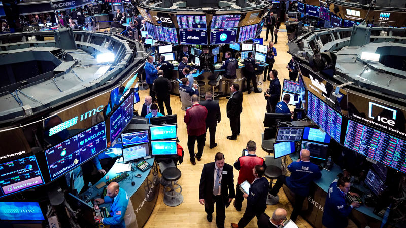 Trading floor Stockmarket