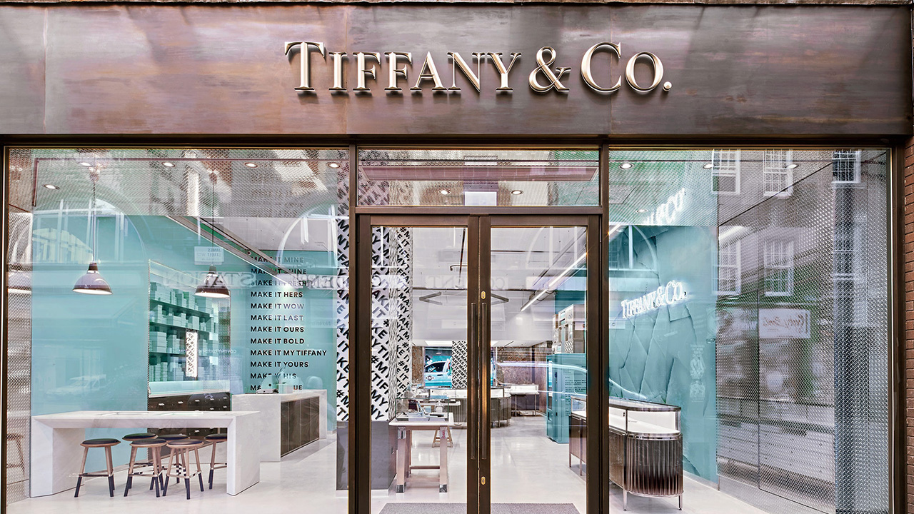Tiffany storefront Covent Garden