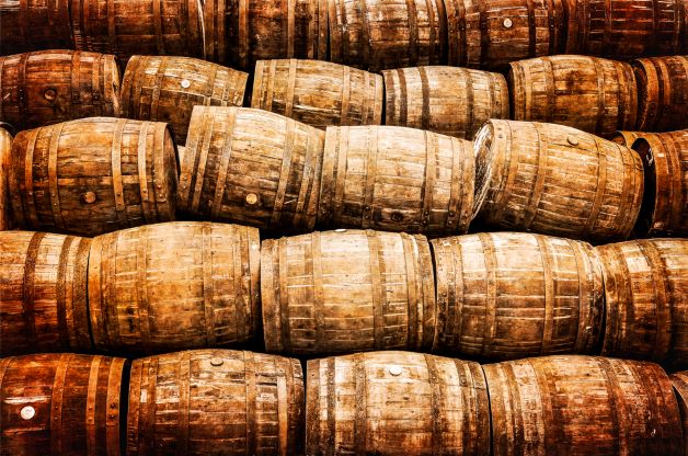 Whisky barrels