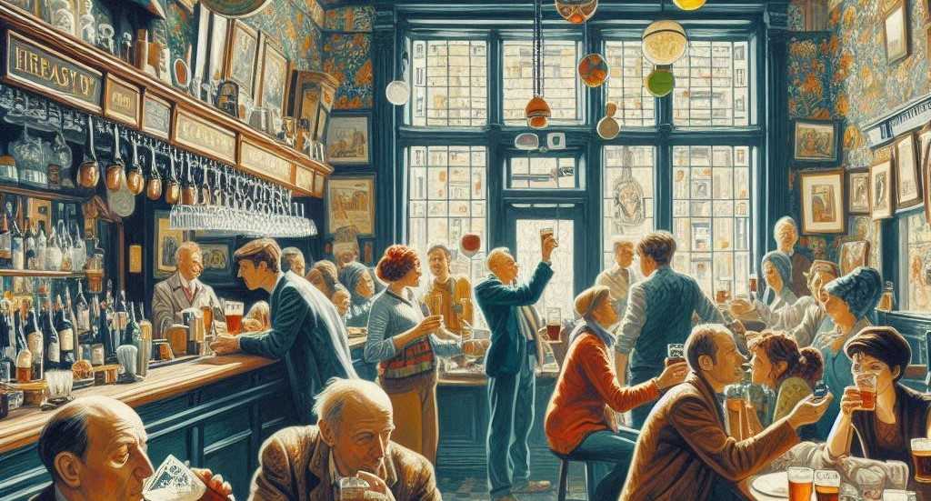 Pub scene