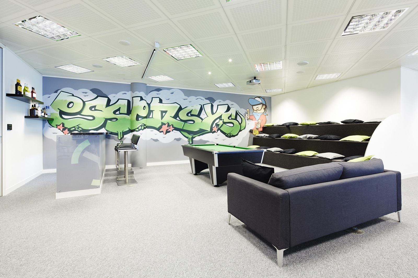 Interior of essensys London office