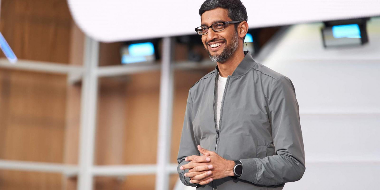 Sundar Pichai is the new chief executive of Alphabet